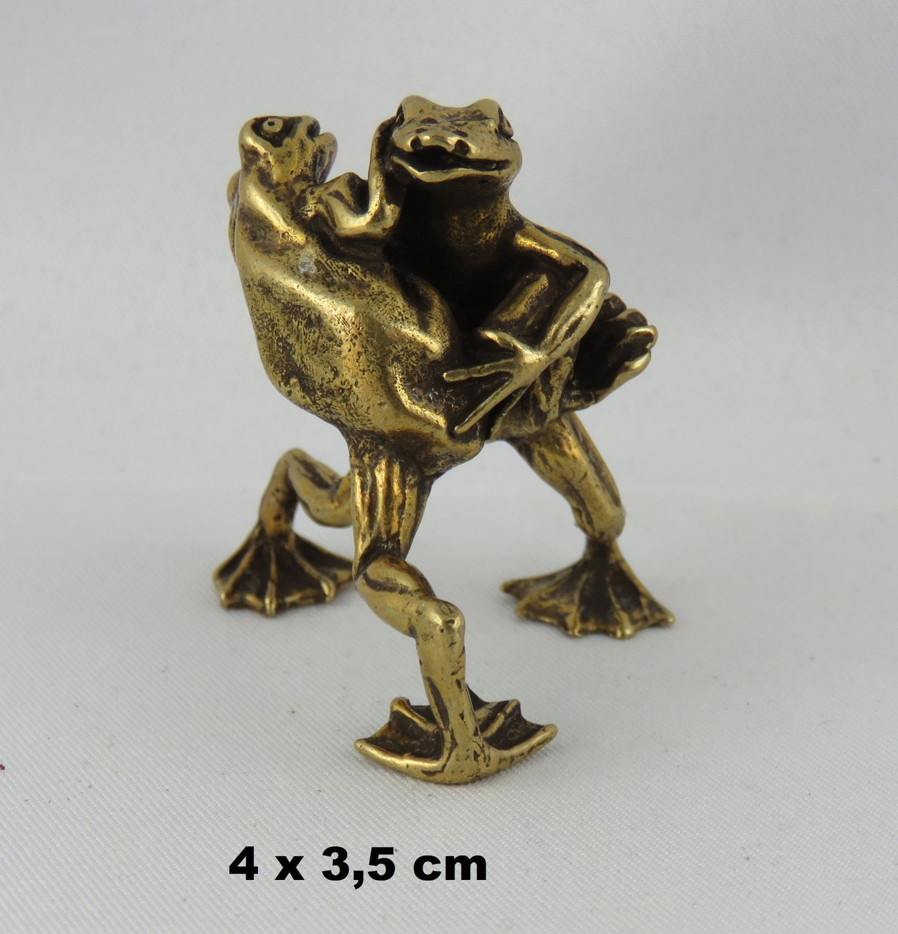 Statuette: Tanzende - FRÖSCHE - Messing Figur - 4x3,5cm – Nuovo (secondo la descrizione) da Grenchen venduto da Yamahwildstar16