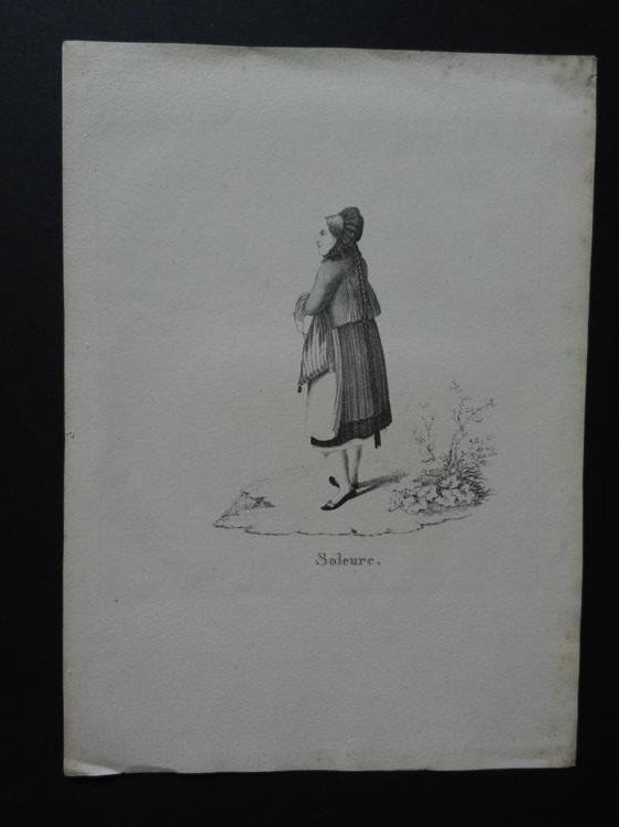 Gravures: Solothurner Tracht – D'occasion à Risch par Rischli15