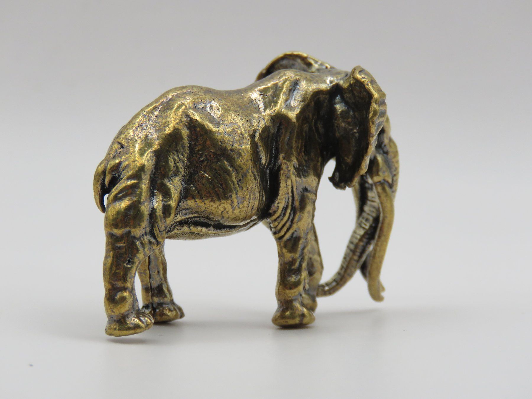 Figuren: ELEFANT - Messing Figur - Dekoration - 5x2,5cm – Neu und originalverpackt aus Grenchen von Yamahwildstar16 3