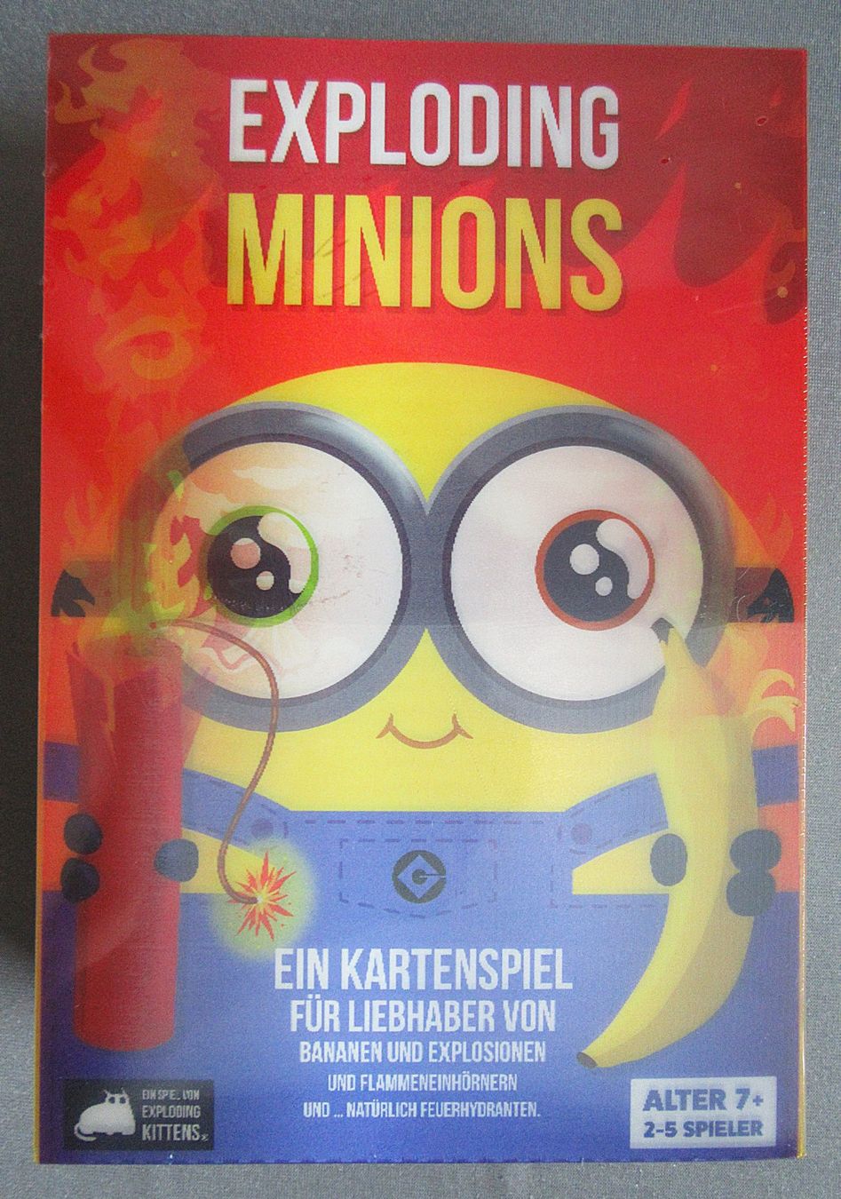 Giochi: Exploding Minions - ein Kartenspiel  ab 7 Jahren – Nuovo e nell'imballaggio originale da Auenstein venduto da Padabimbim