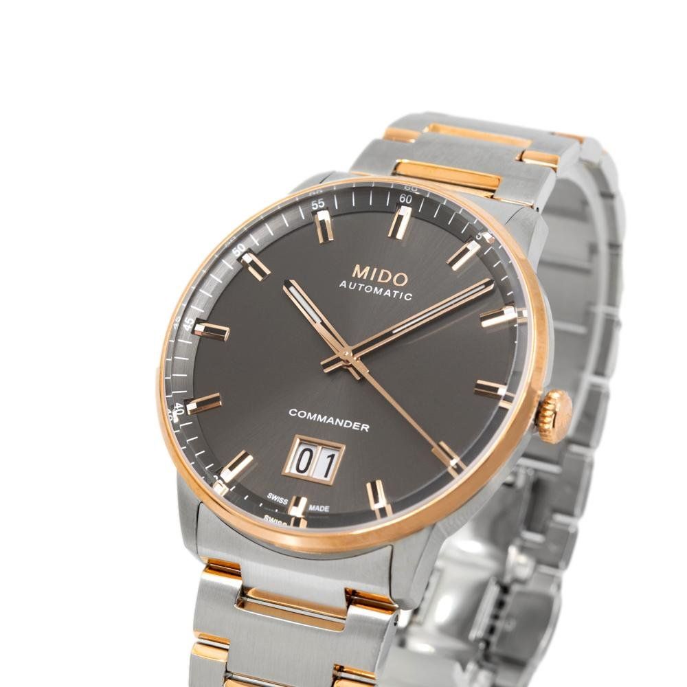 Mido Orologi: Mido Men's M021.626.22.061.00 Commander Anthracite Dial Auto – Nuovo e nell'imballaggio originale da Schindellegi venduto da harveystore 8
