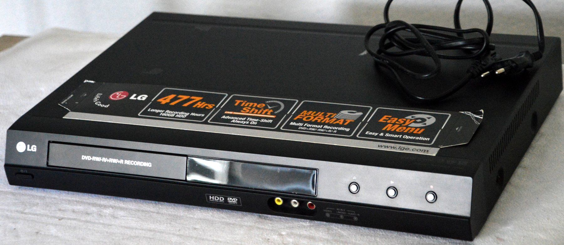 LG Registratori: LG RH266 HDD/DVD Recorder - 160GB – Difettoso da Collonges venduto da arashee 1