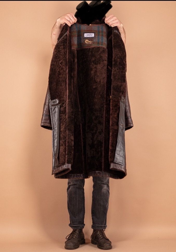 Christ Cappotti: Christ Ledermantel shearling braun – Usato da Goldingen venduto da Thomas.Perrin 2