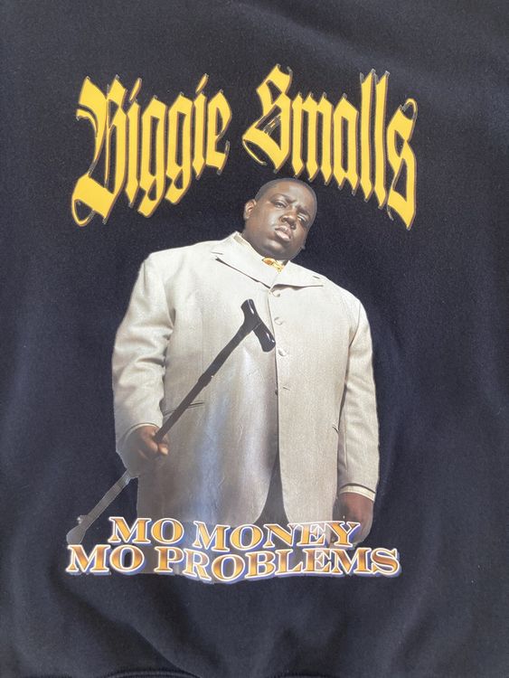 Vintage Biggie Smalls Pulli Gr. L H&M Oversize Fit 90er Rap 2