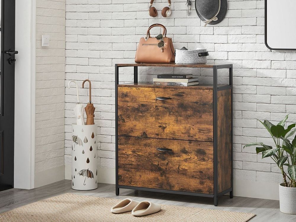 Armadi: Schuhschrank 2 Klappen 2 Fächer Flur 60x30x95 SOFIA – Nuovo e nell'imballaggio originale da Lachen SZ venduto da MAMORU-MOEBEL 2