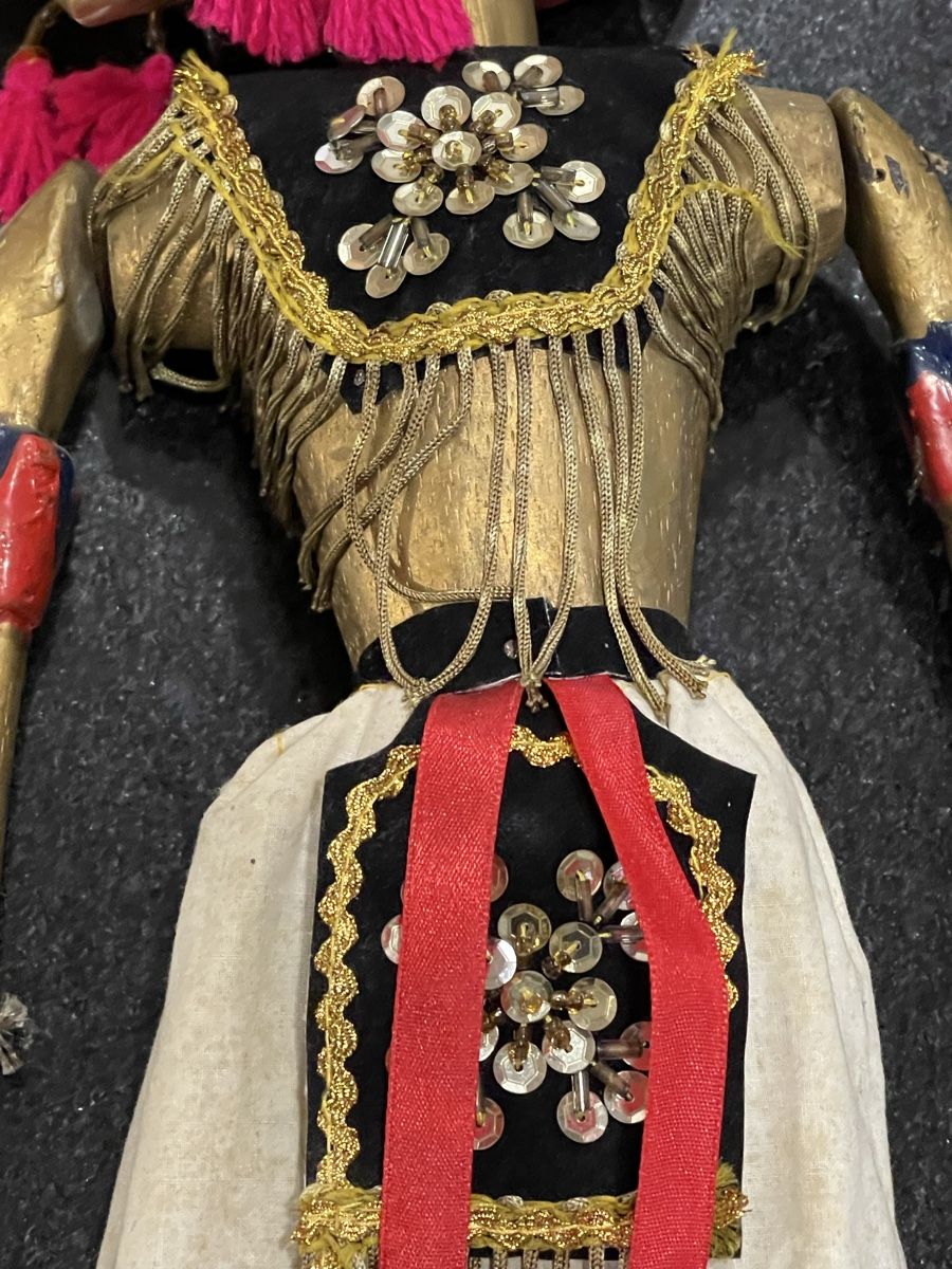 Statuette: Wayang Golek marionetta Indonesia – Usato da Sennhof venduto da gio_79cw 3