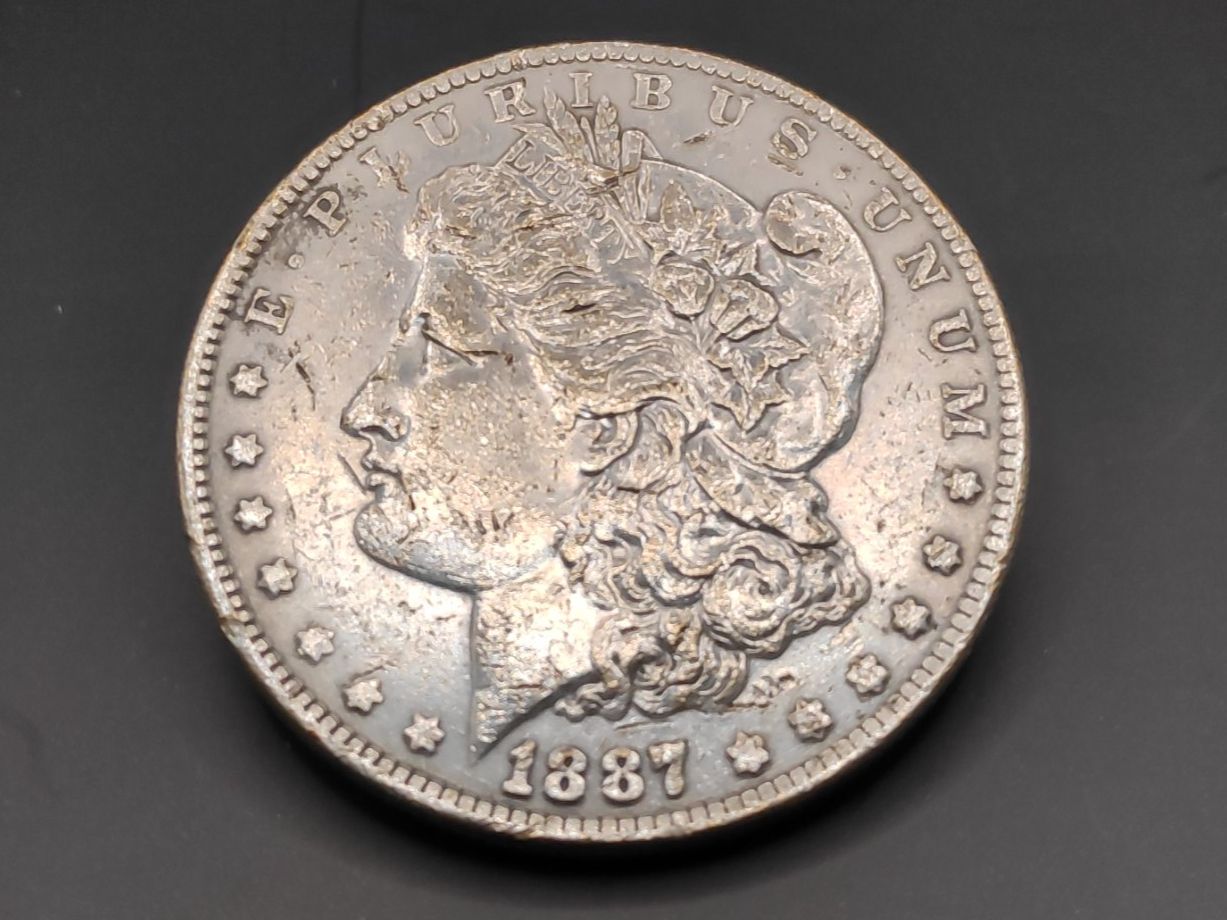Alle Münzen: 1887-s Morgan Silber Dollar – Gebraucht aus Sirnach von Trekk64