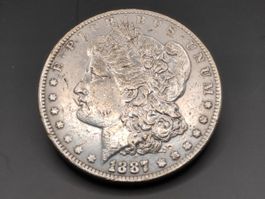 1887-s Morgan Silber Dollar