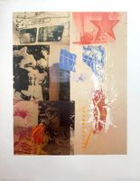 Robert Rauschenberg - Favor Rites - Offset lithography
