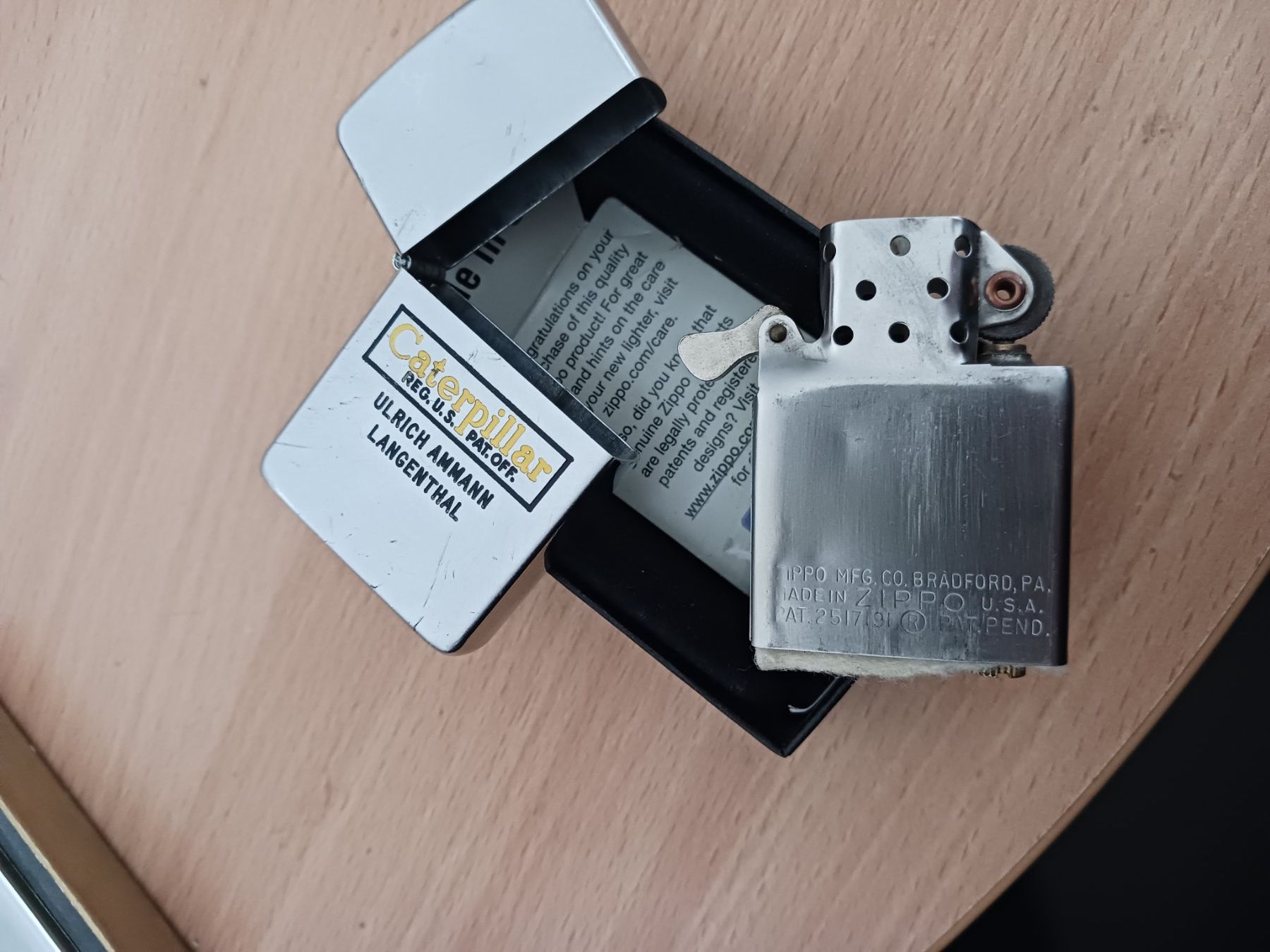 Zippo Briquets: Zippo Caterpillar – D'occasion à Sion par aym_g5t9 3