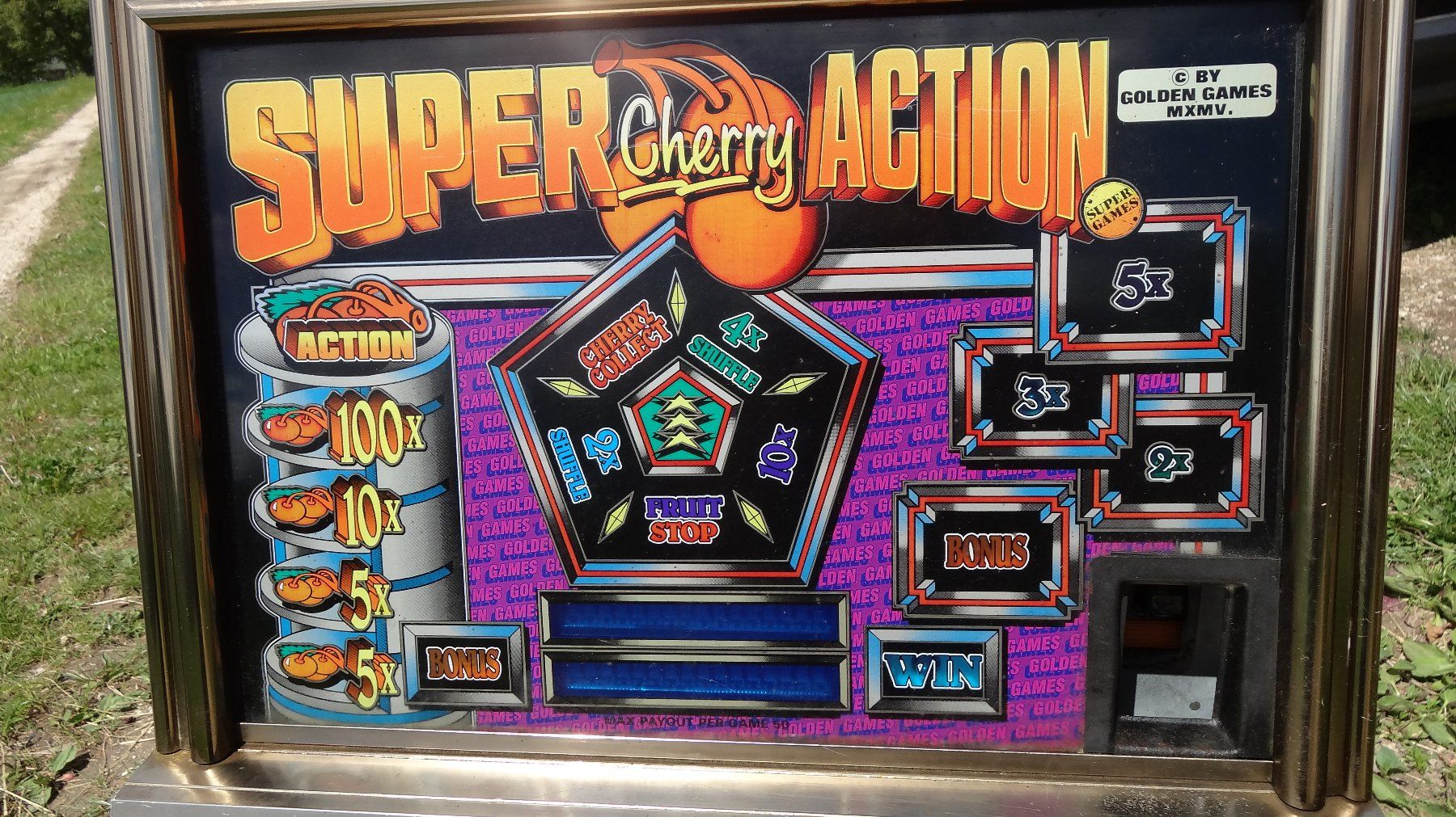 Slot Machine: Super Cherry Action Spielautomat – Difettoso da Biel/Bienne venduto da sachs502 5