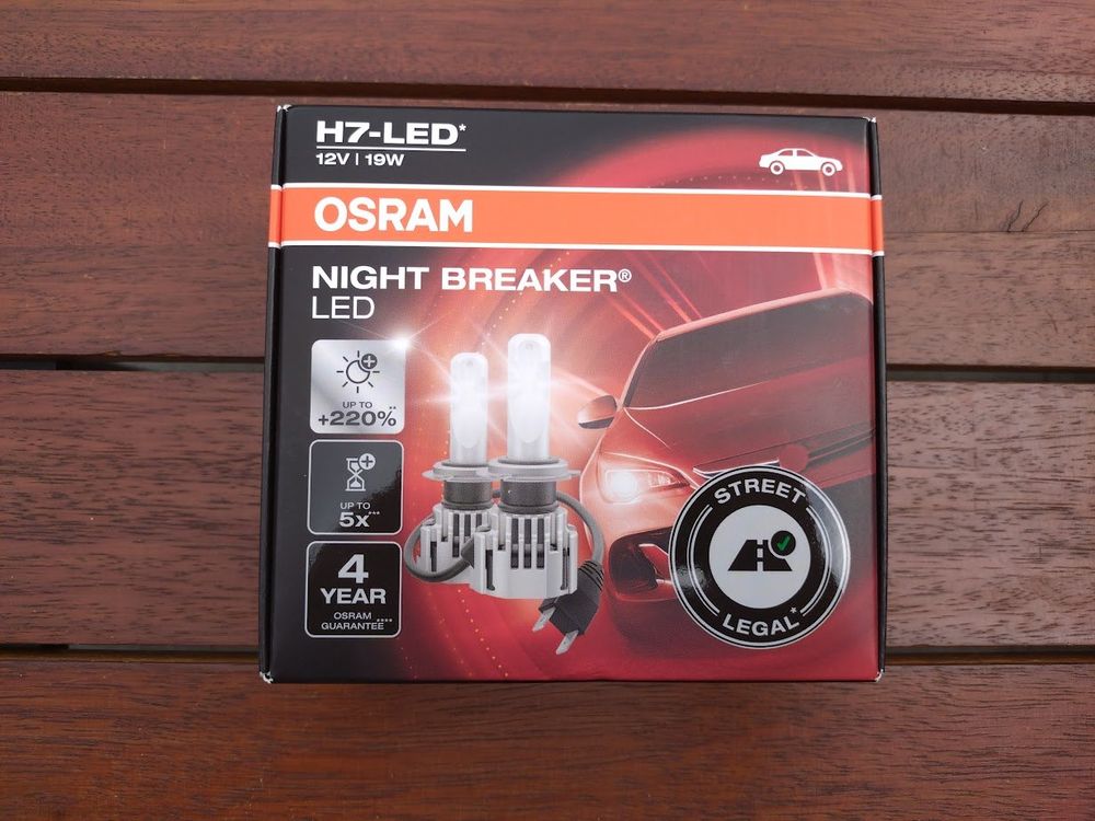 OSRAM NIGHT BREAKER H7-LED 220% mehr Helligkeit