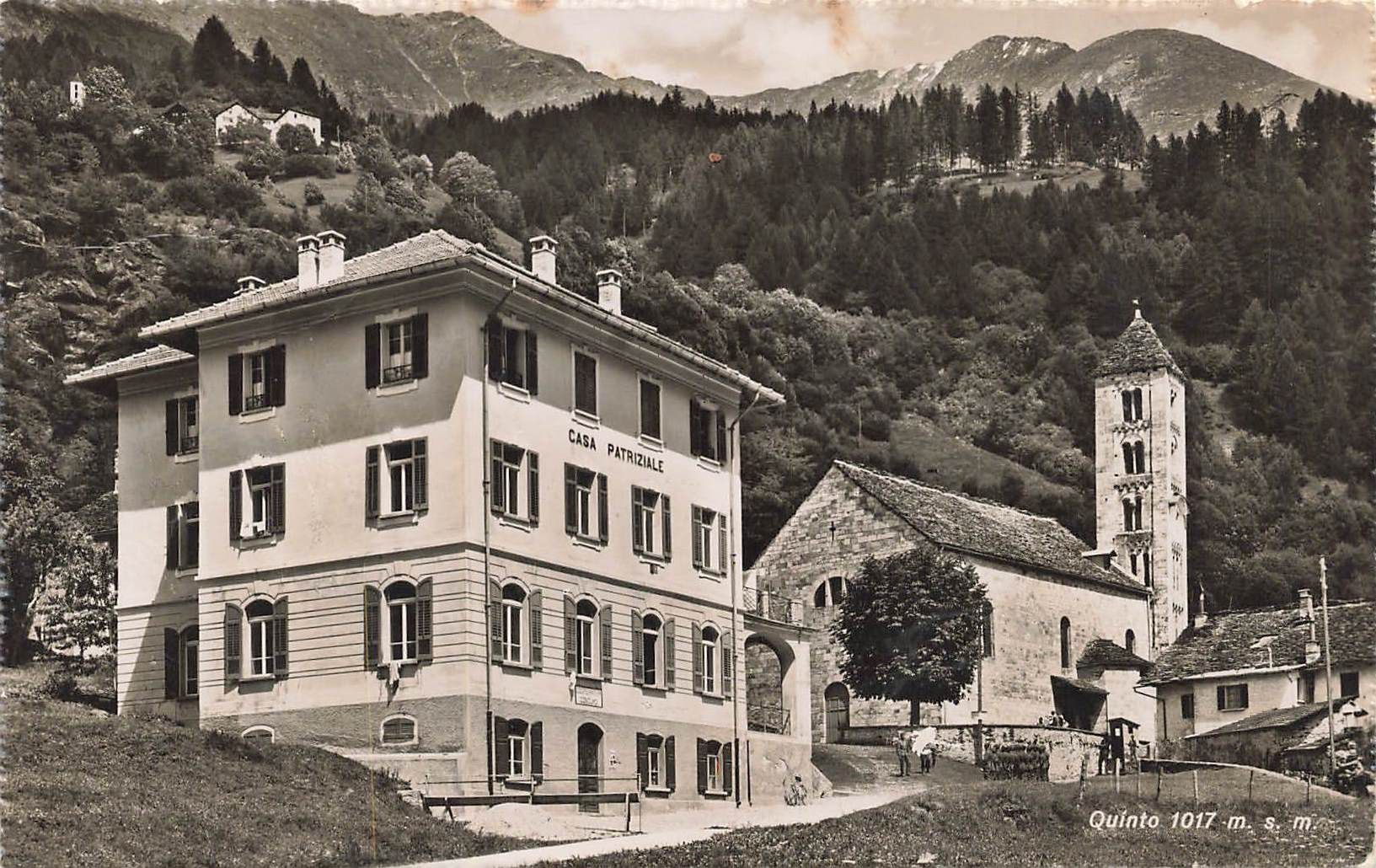 Cartoline postali: Quinto Leventina – Usato da Biasca venduto da Blenio71