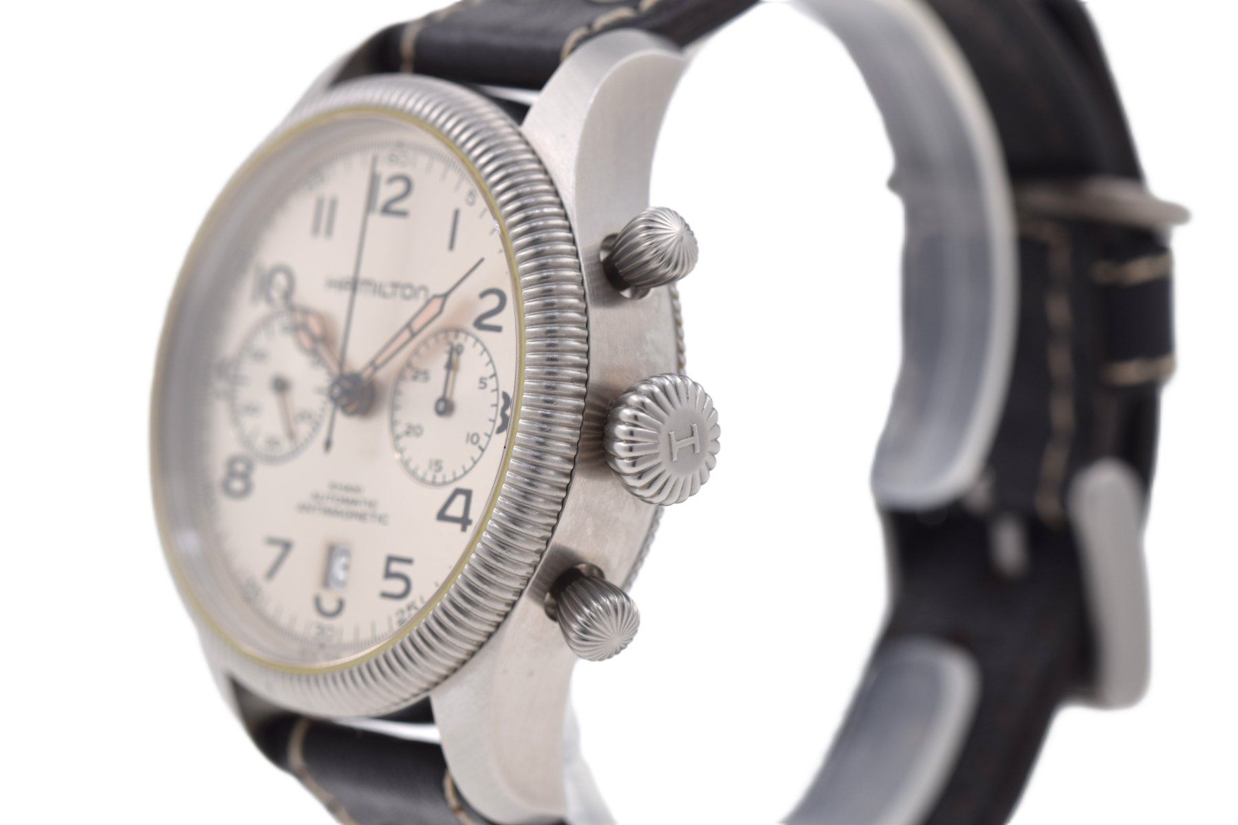 Hamilton Orologi: Hamilton Khaki Field Harrison Ford Chronograph B&P 2011 – Usato da Arni AG venduto da magnetKRAFT 2