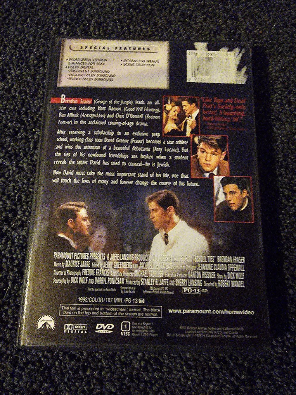 Tutti i DVDs: DVD School Ties (14886) – Usato da Ruswil venduto da jan_bxl5 1