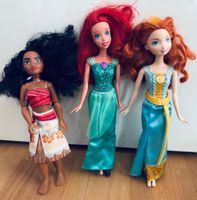 Drei Disney Prinzessinnen Puppen