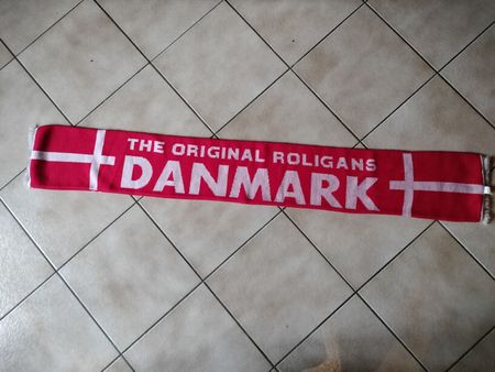 Dänemark Fussball Fan Schal