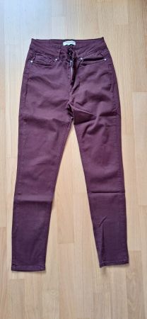 Morgan, jeans bordeau