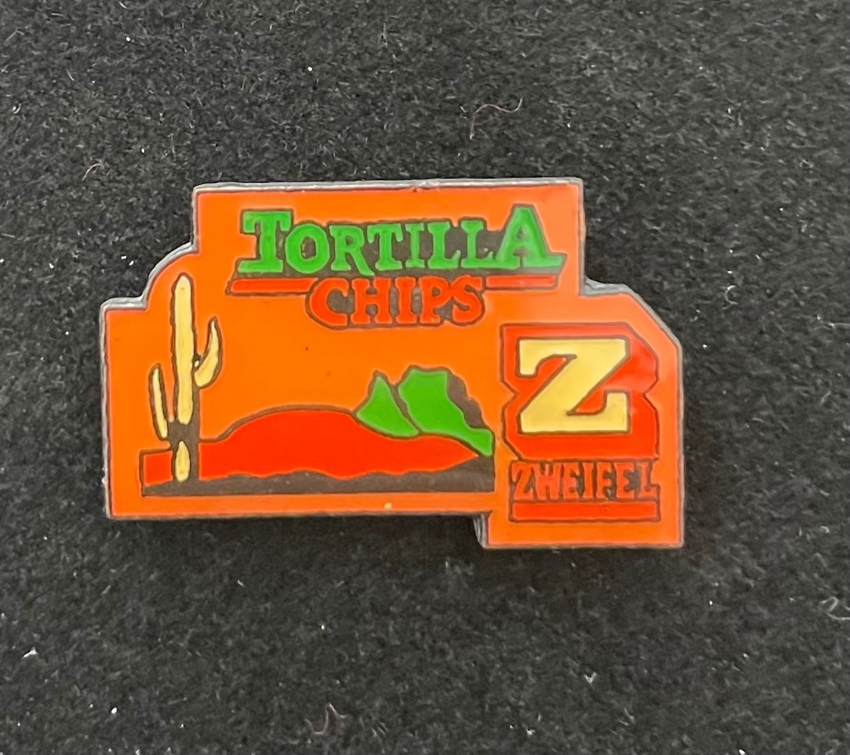Plaketten & Abzeichen: Tortillachips - Pin von Zweifel - 90er – Neu und originalverpackt aus Zell ZH von johsu79