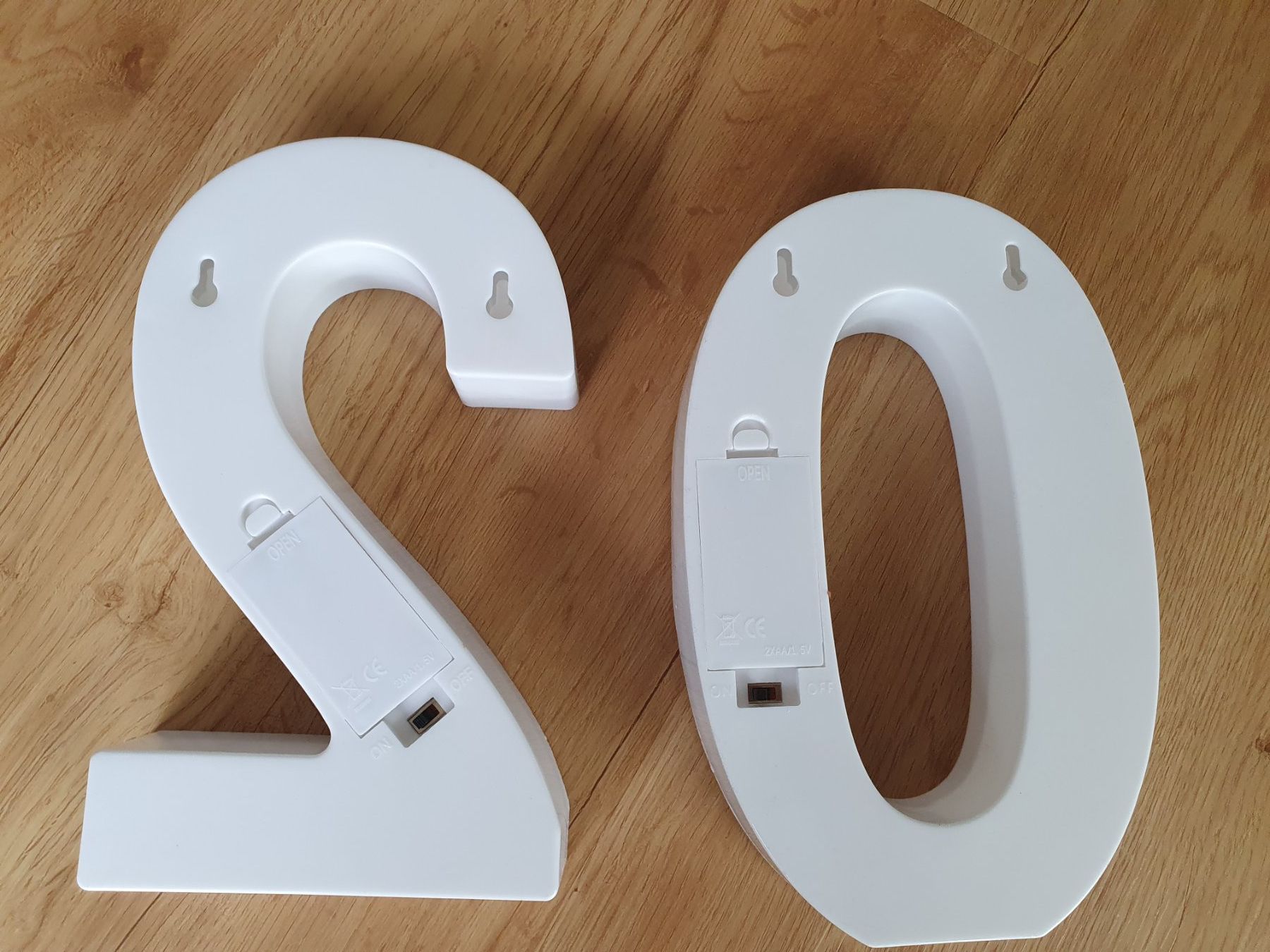 Alle Dekorationen: GrosseLED Zahlen 20, 21cm hoch – Neu (gemäss Beschreibung) aus Heinrichswil von frankie19860 2