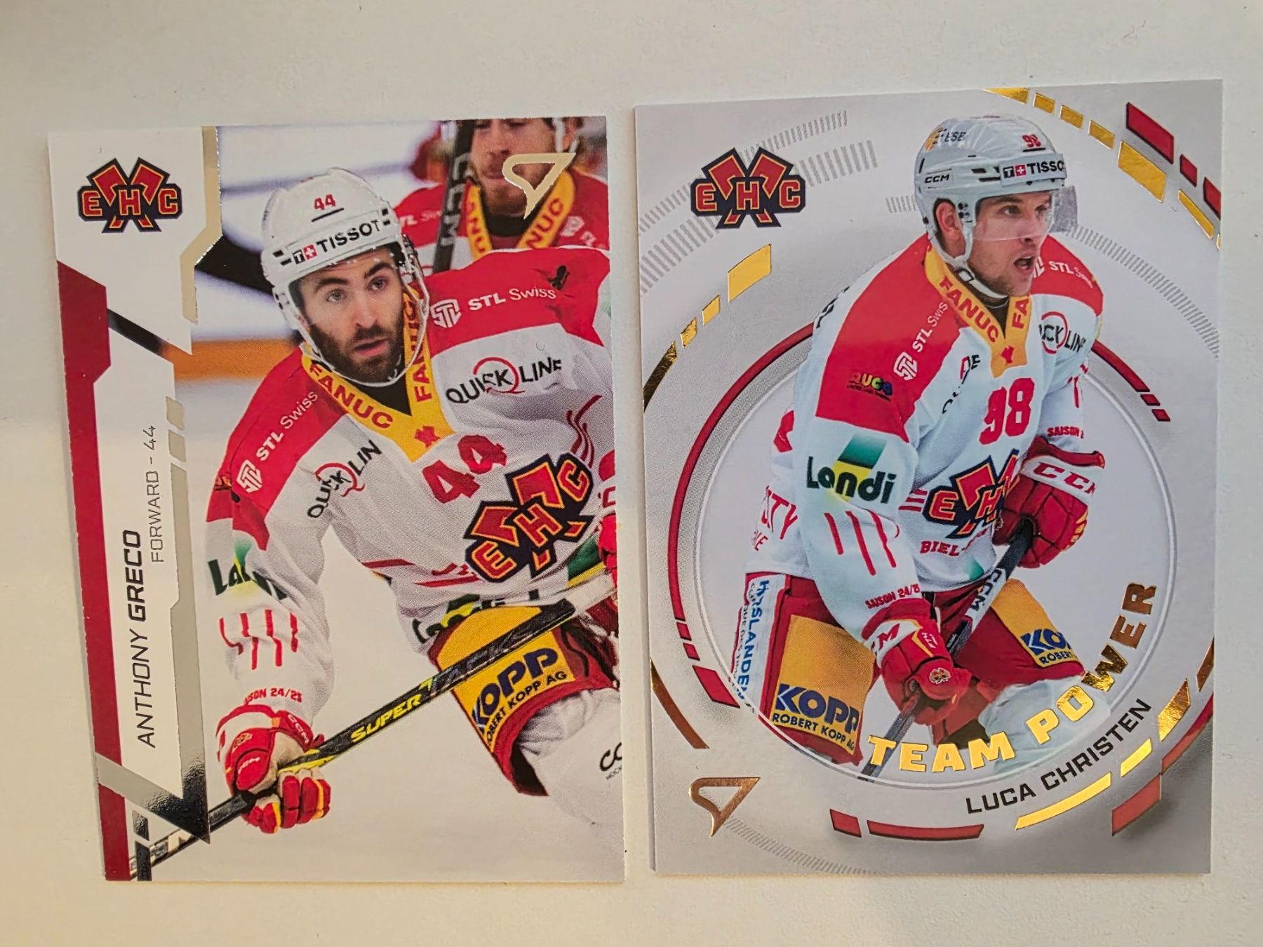 Sportzoo Carte collezionabili: EHC Biel Saison 2024/25 - 2 Karten – Nuovo (secondo la descrizione) da Bauma venduto da Yotanke
