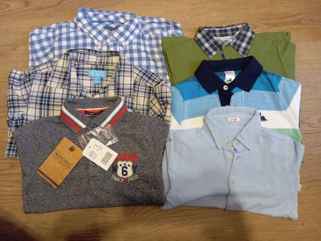 Kleiderpaket 4 jahre / 6 Hemden polo