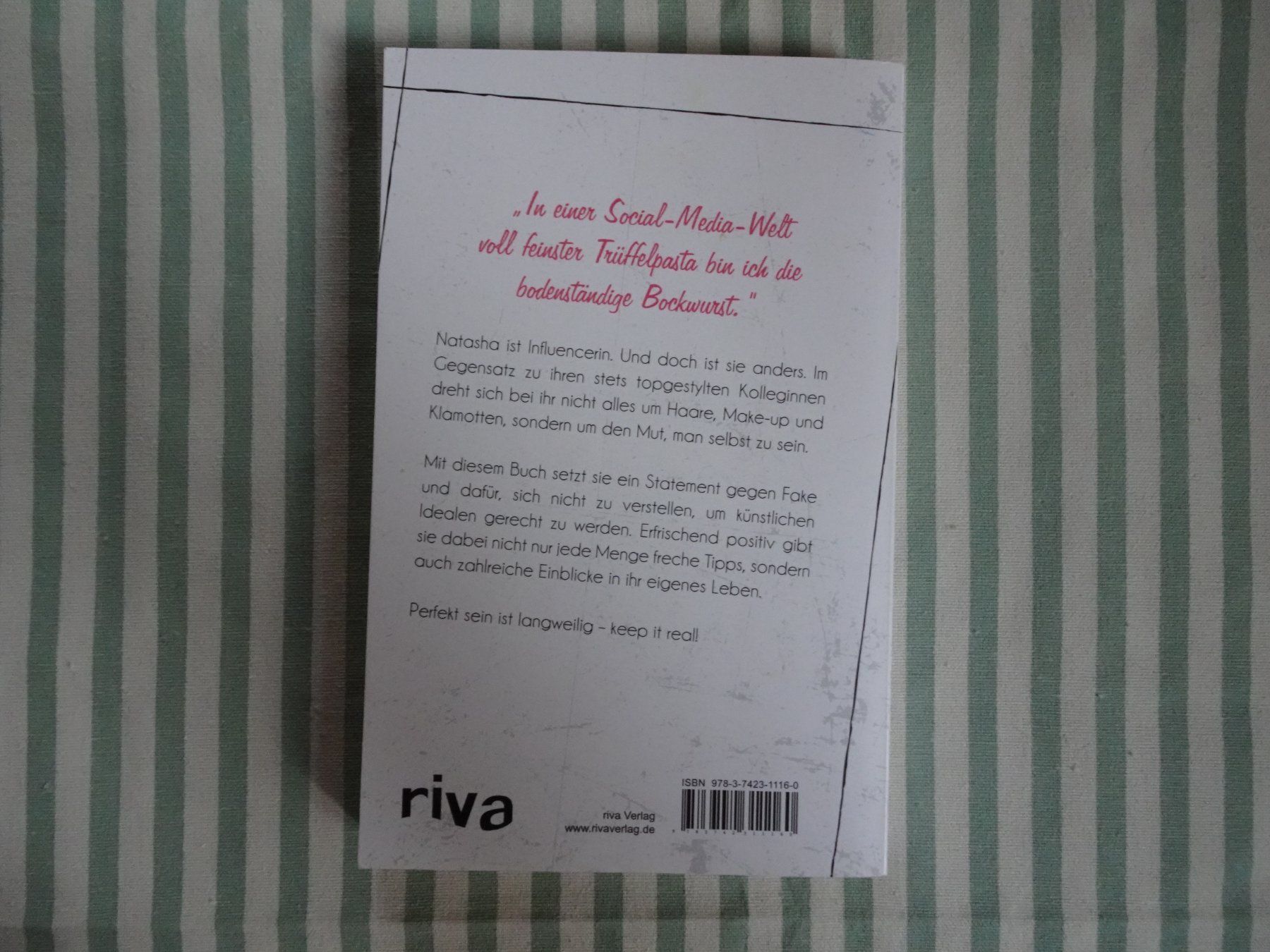 Libri: Natasha Kimberly - Keep it real - Fake und Filter - B834 – Usato da Küssnacht am Rigi venduto da Bookslove-Divers 1