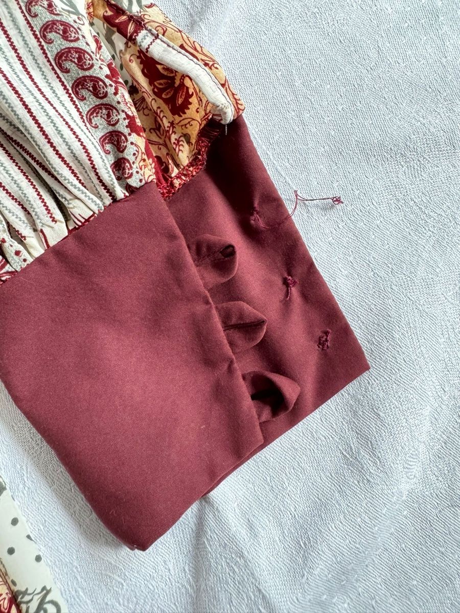 Camicette: Schicke patchworkBluse mit Blumenmuster und Knöpfen Gr. 38 – Usato da lommis venduto da inf_thv8 6