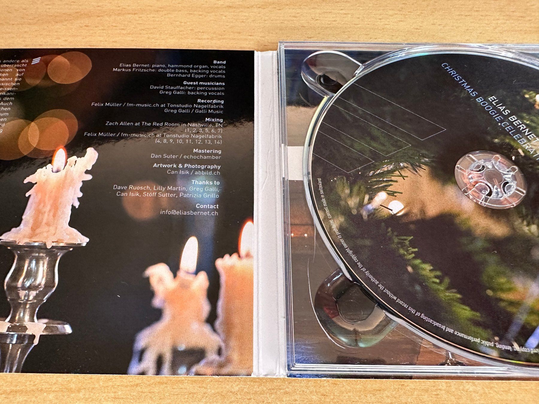 CD: Elias Bernet Band - Christmas Boogie Celebration – Usato da Rikon im Tösstal venduto da Alpenmutz 2
