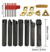 Drehbank Stahlhalter Set 12mm