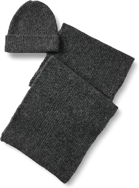 Winter-Set Mütze, Schal & Gesichtsmasken - Fleece, Atmungsaktiv In Khaki, Für Herren & Damen (Kopfumfang 56-58 Cm)