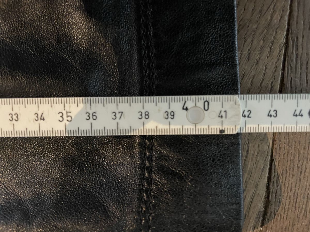 Pepe Jeans Gonne: Lederrock Jupe echt Leder 36 – Nuovo (secondo la descrizione) da Oetwil am See venduto da abtDesign 4