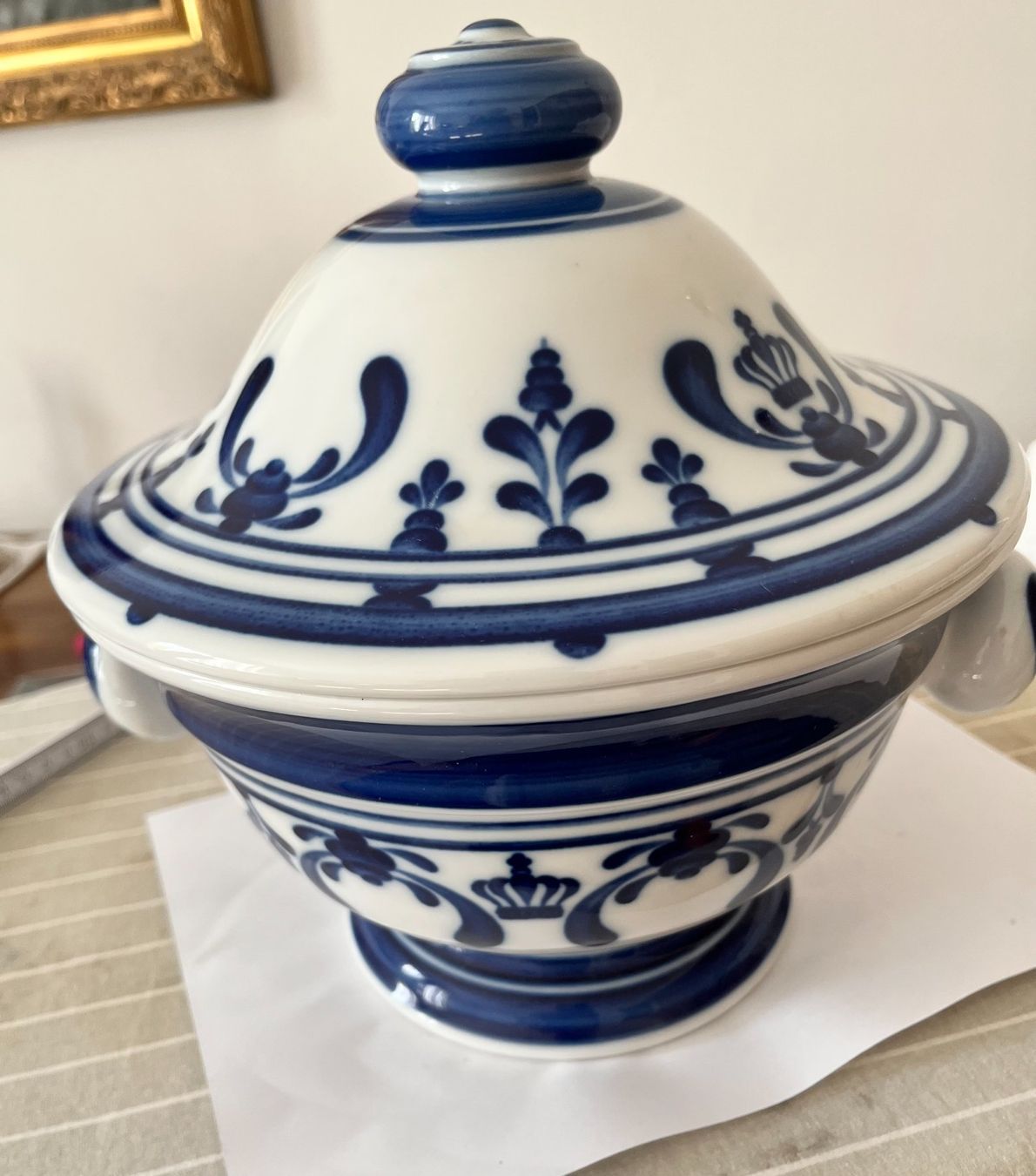 Ciotole: Suppenschüssel, Royal Crown Delft, – Usato da Zürich venduto da livifloli 2
