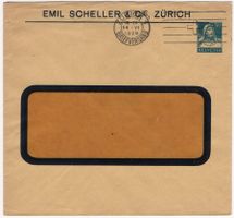 30 Rp. Tell auf Privatganzsache von ZÜRICH