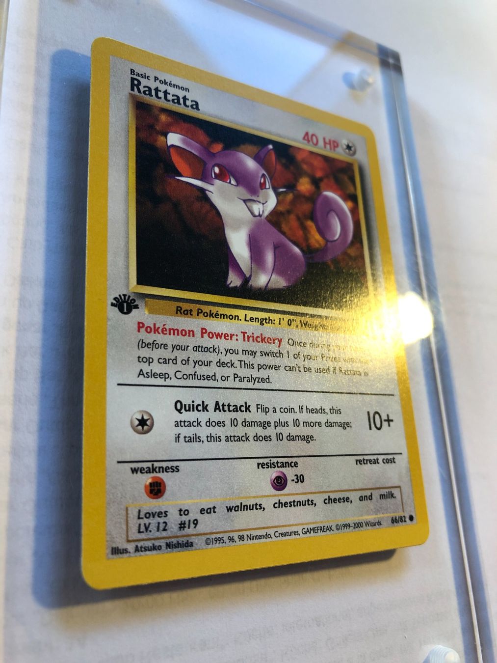 Sammelbilder & Trading cards: Rattata 1st Team Rocket - MINT - ab 1.- – Gebraucht aus Giubiasco von dan_pr8b 1
