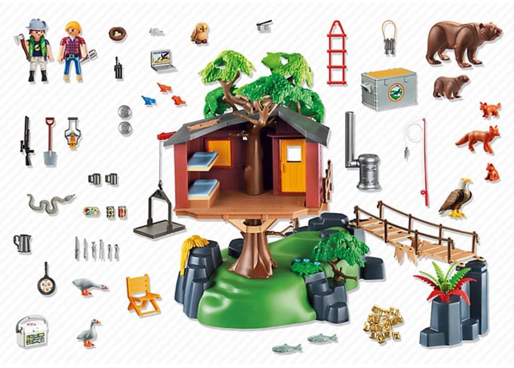 Playmobil Giocattoli: Playmobil 5557 - Abenteuer-Baumhaus – Nuovo e nell'imballaggio originale da Wagenhausen venduto da FrauLang 2