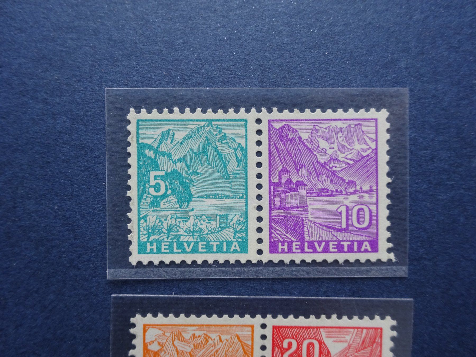 Tous les timbres: 1934 W1 Nabablockausschnitte postfrisch** – D'occasion à Appenzell-Steinegg par adi1975 1