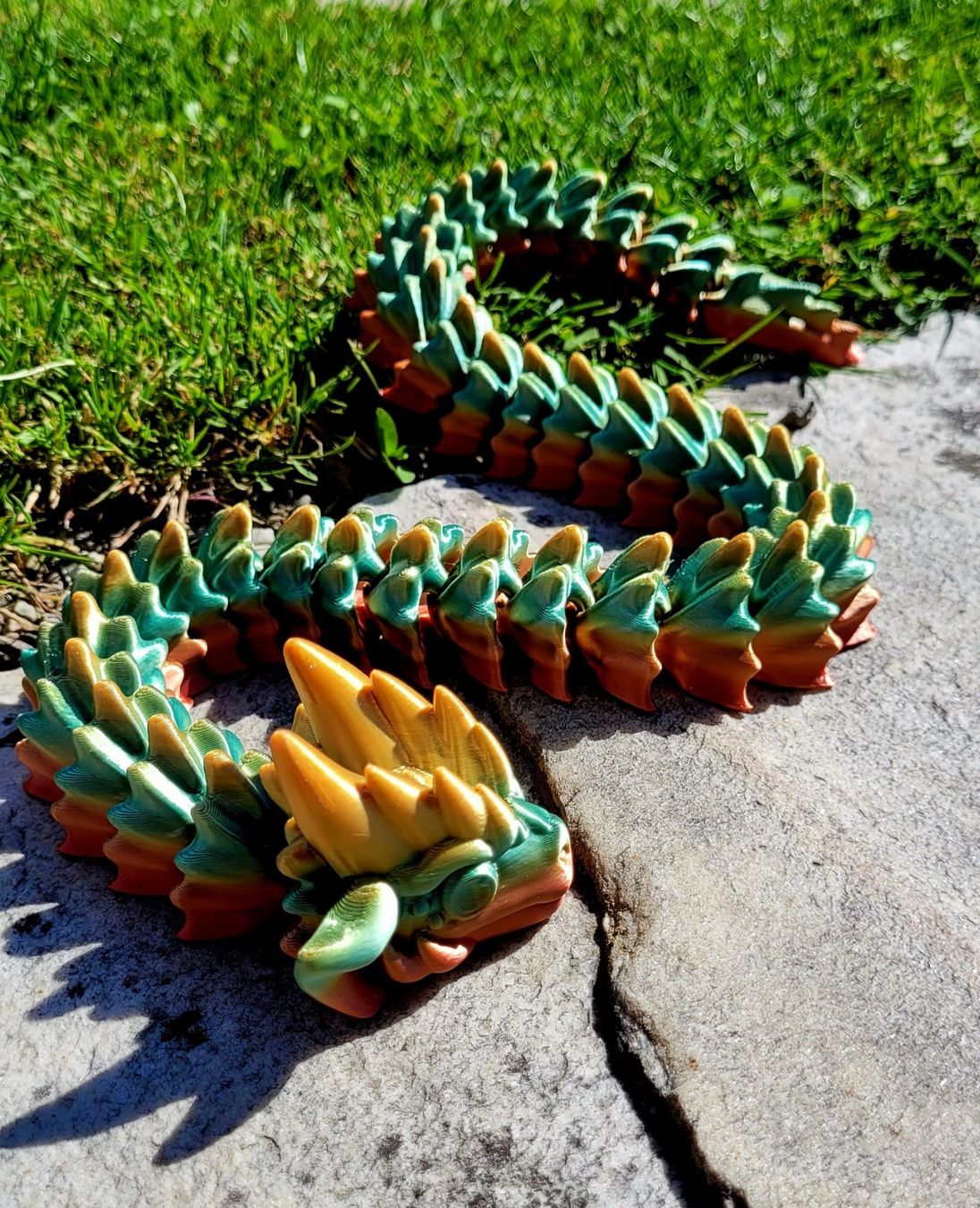 Statuette: Drachen, Flexi Dragon – Nuovo (secondo la descrizione) da Au SG venduto da M3d4all 5