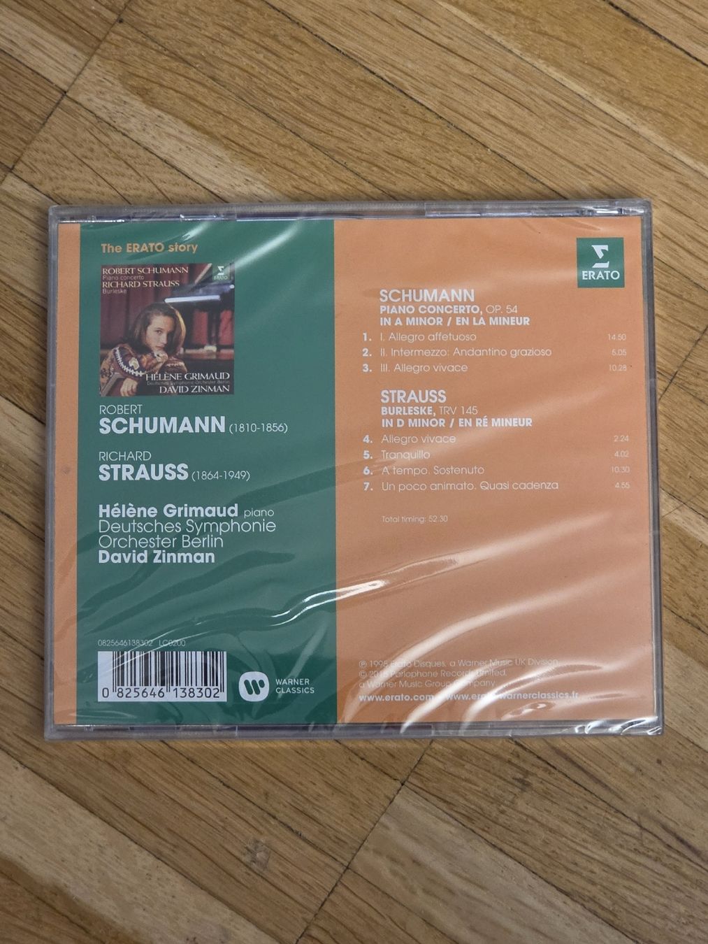 CD: Neue CD: Schumann/Strauss: Klavierkonzerte - Hélène Grimaud – Nuovo e nell'imballaggio originale da Aesch BL venduto da immon 1