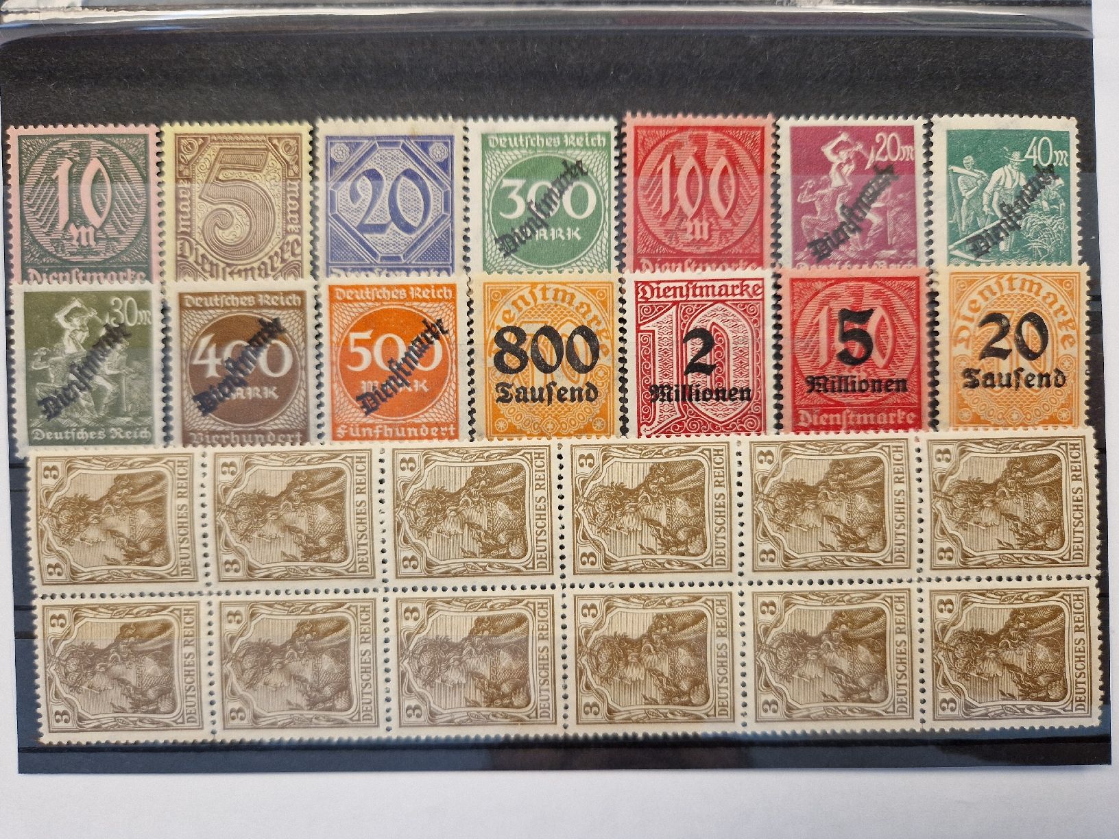 Tous les timbres: Deutsches Reich Briefmarken – Neuf (Voir description) à St. Gallen par Enrico_SG
