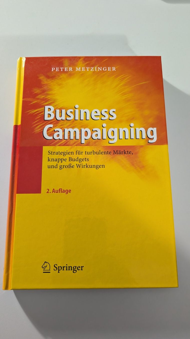 Livres: Business Campaigning – Neuf (Voir description) à Baar par Arthur_Fooksayk