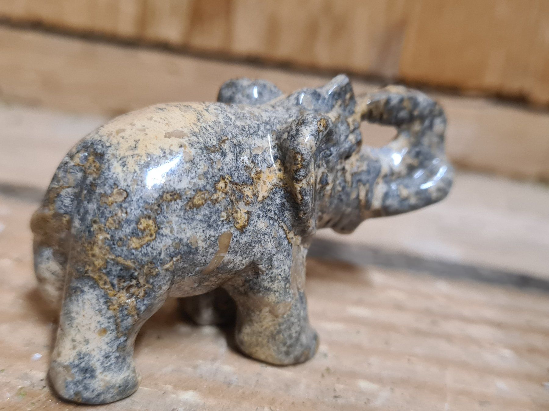 Tutte le decorazioni: Landschaftsjaspis Elefant ca.5 cm – Nuovo (secondo la descrizione) da Amriswil venduto da kleindeko 1