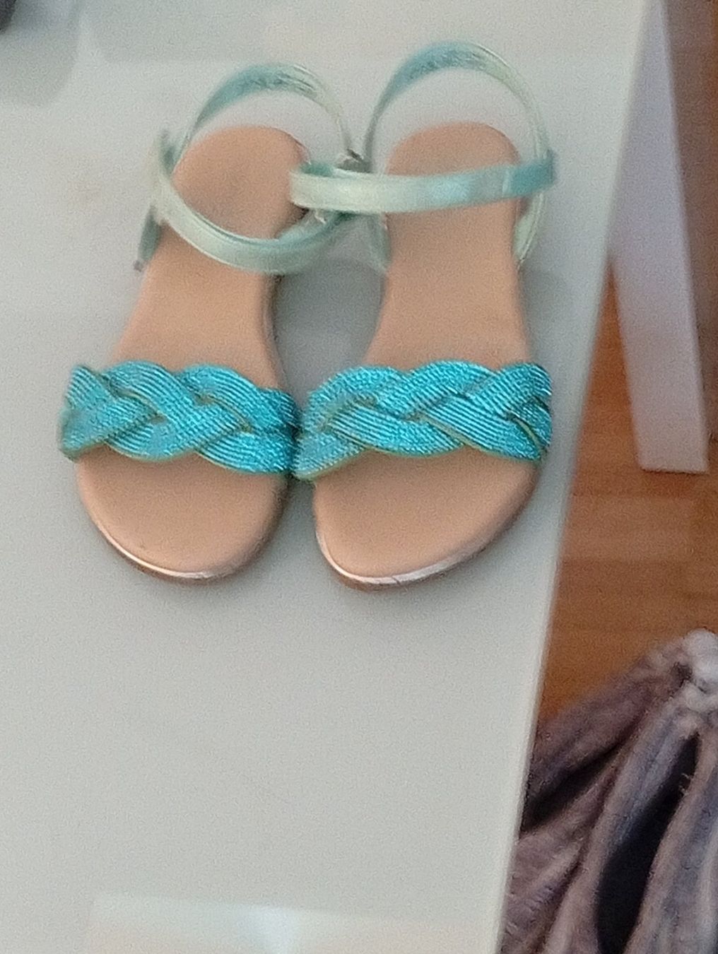 Scarpe per ragazze: glitzernde Sandaletten(35) – Usato da Elsau venduto da beatles610