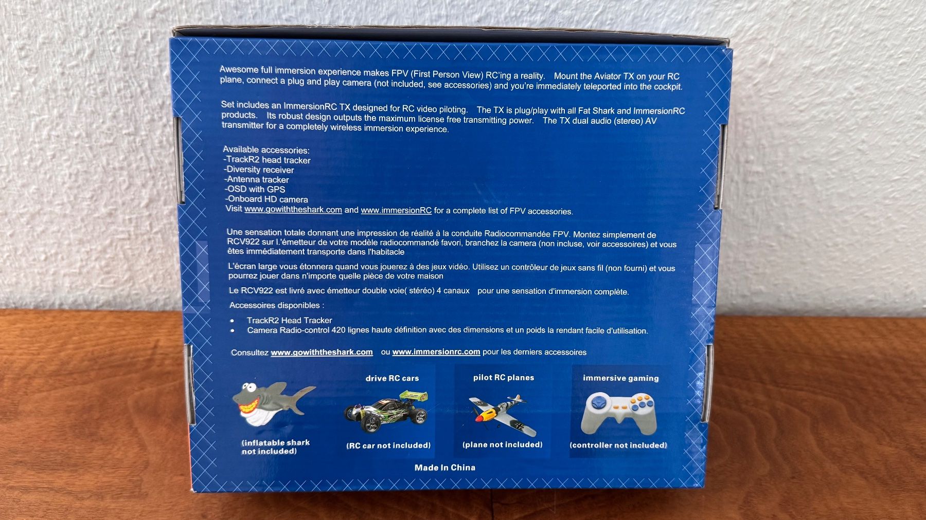 Modellismo RC: Fat Shark RCV922 Aviator Edition RC Vision System – Nuovo (secondo la descrizione) da Luzern venduto da serchon 1