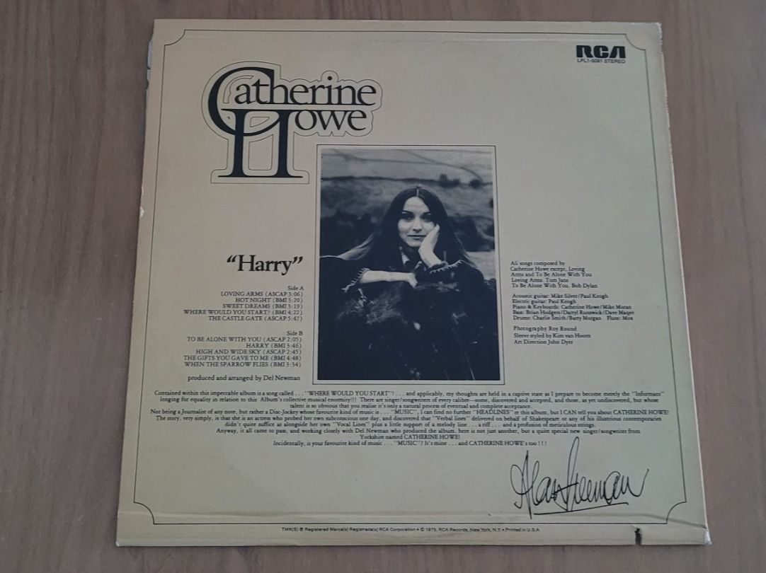 Dischi in vinile: LP  Catherine Howe – Usato da Martigny venduto da MZ-67 1