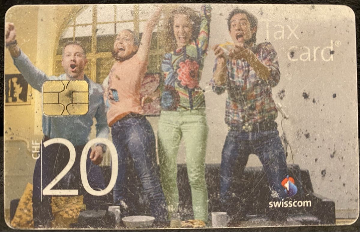 Schede telefoniche: Taxcard – Usato da Lausanne venduto da babacard10