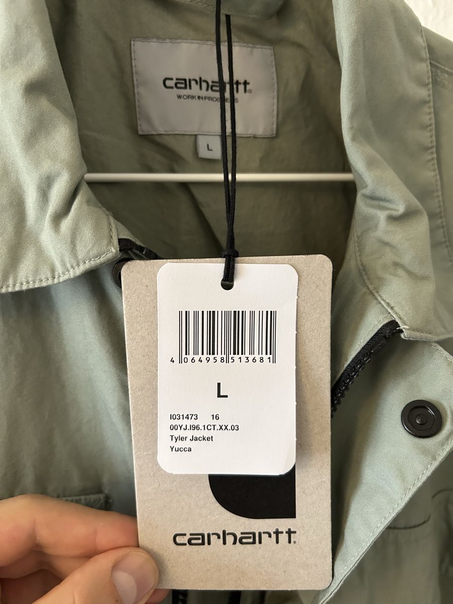Carhartt Giacche: Carhartt Jacket L, never worn, yucca green – Nuovo e nell'imballaggio originale da Genève venduto da manzanitaa 1