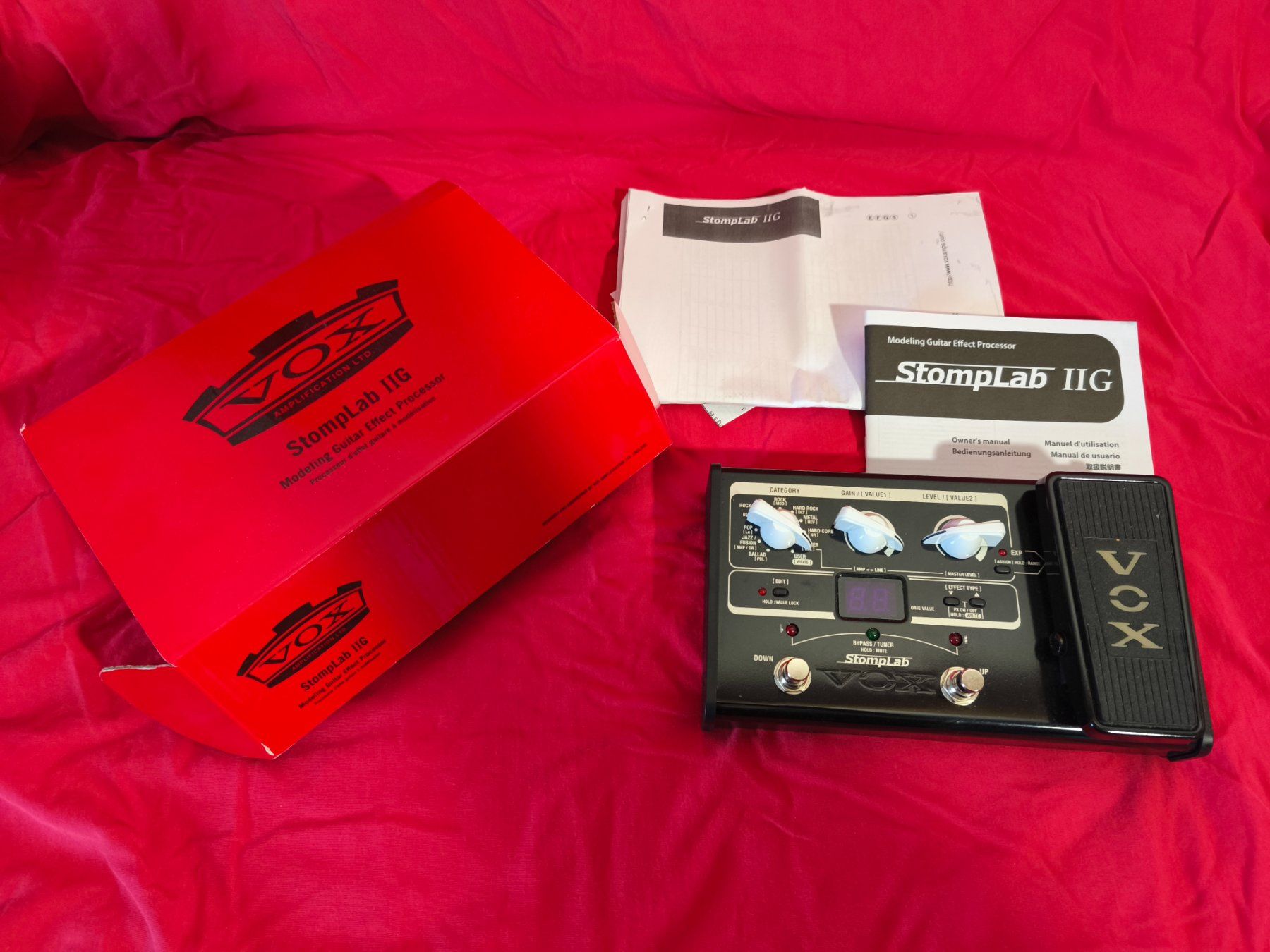 Vox Strumenti musicali: VOX StompLab llG  Modeling Guitar Processor / Neuwertig – Usato da Bettlach venduto da Rockingfish
