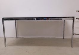 USM Schreibtisch weiss 175x75 cm 