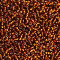 MIYUKI Rocailles 11/0 – Topas mit Silbereinzug (5)